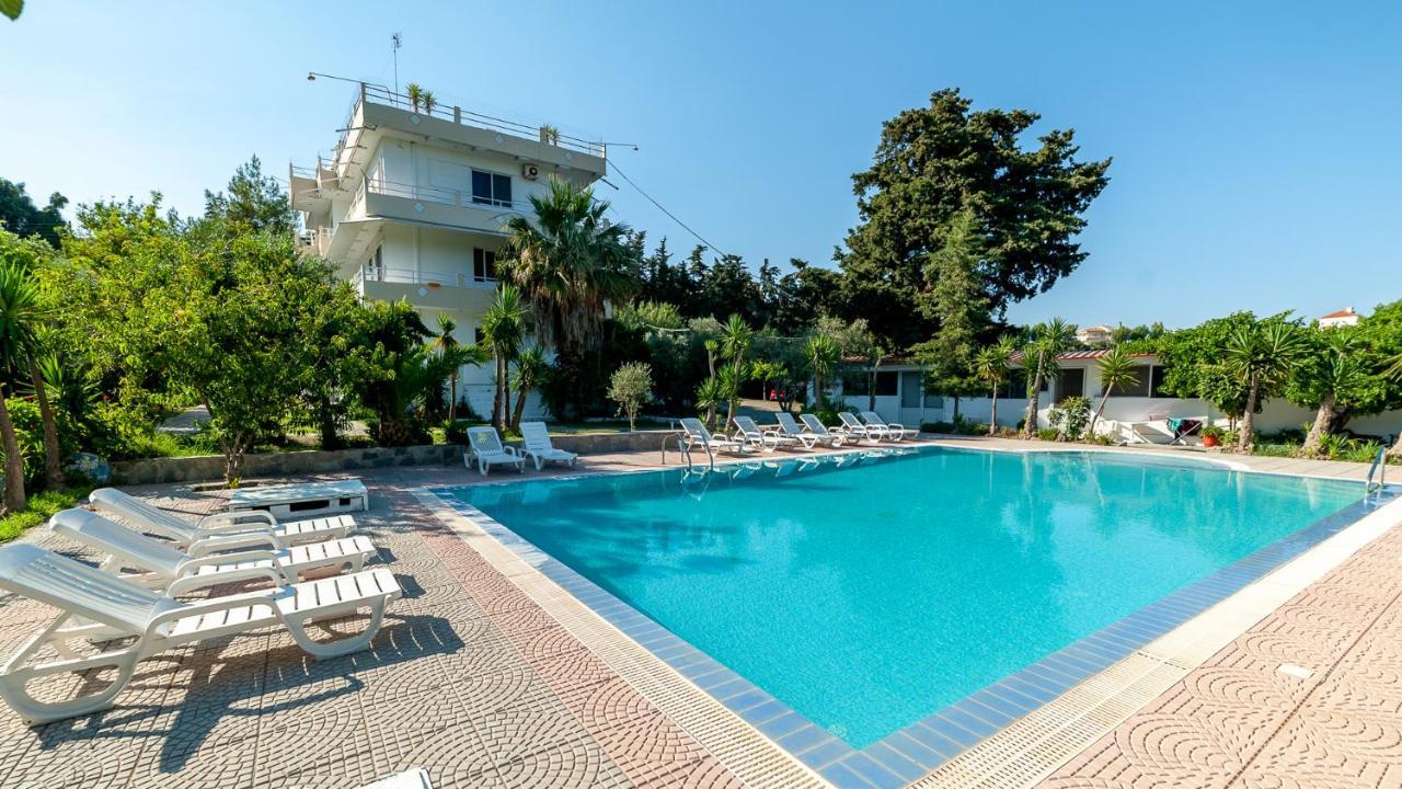 Artemis Studios - Pool And Garden Коскину Экстерьер фото