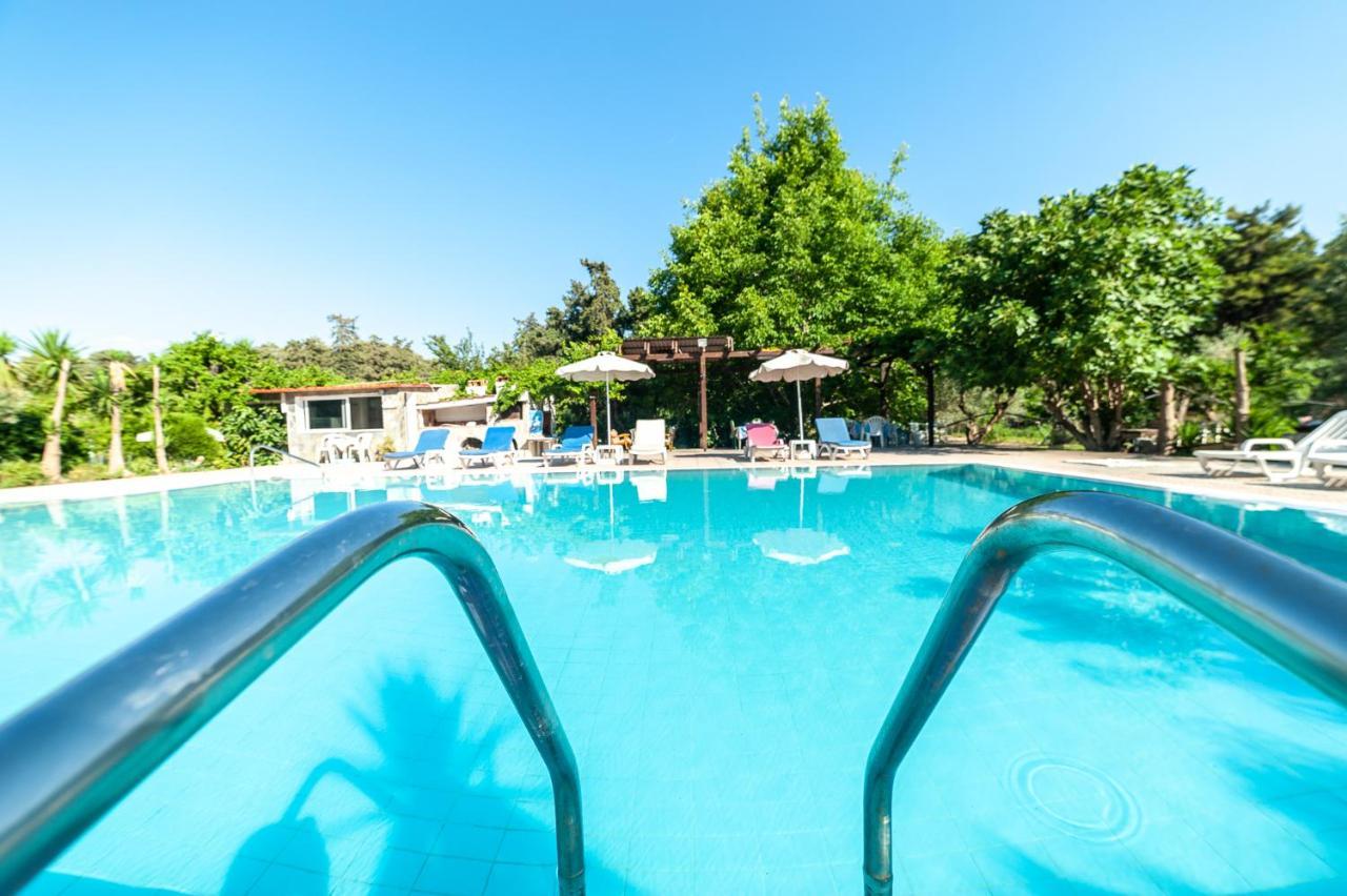 Artemis Studios - Pool And Garden Коскину Экстерьер фото