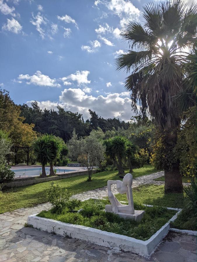 Artemis Studios - Pool And Garden Коскину Экстерьер фото